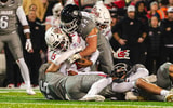 Gideon Lampron (44) and Gage Goldberg (55), Colorado Buffaloes