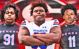 Georgia Football Recruit Trio