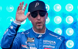 denny-hamlin-adds-austin-hill-twist-to-kyle-larson-talladega-double-yellow-line-controversy