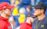 college-football-coaches-hot-seat-2021-jim-harbaaugh-scott-frost-clay-helton