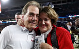 WATCH Nick Saban Miss Terry share special moment following Iron Bowl win Auburn