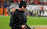 Michigan head coach Jim Harbaugh 