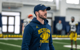 Michigan defensive coordinator Jesse Minter