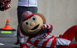 Brutus Buckeye by Matt Parker -- Lettermen Row --