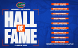 Florida Gators 2023 Hall of Fame class