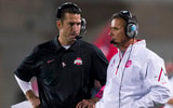 Urban Meyer and Luke Fickell at Ohio State