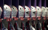 Ohio State Buckeyes football helmets