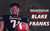Gamecock 2024 Blake Franks stepping out of comfort zone to help South Carolina