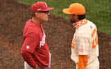 Arkansas baseball coach Dave Van Horn and Tennessee HC Tony Vitello