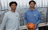 NBA Draft Prospects The Thompson Twins Visit the Empire State Building