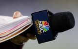 NBC Sports logo microphone