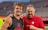 Yutan LB Derek Wacker at Nebraska camp