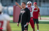 Nebraska linebackers coach Rob Dvoracek