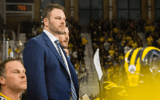 Michigan Wolverines hockey Brandon Naurato (Photo courtesy: Michigan Photography)
