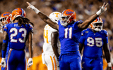 Former Florida Gators defensive lineman Kelby Collins will visit South Carolina via the transfer portal. Mandatory Credit: Matt Pendleton-USA TODAY Sports