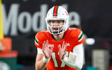 miami-qb-emory-williams-leaves-florida-state-with-air-cast-on-left-arm