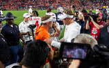 Auburn head coach Hugh Freeze and Ole Miss coach Lane Kiffin