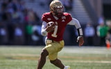 Boston College QB Thomas Castellanos
