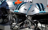 panthers helmets