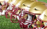 Boston College Eagles helmets