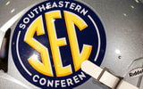 SEC logo on a helmet