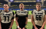 Gibson Pyle, Carter Nelson and Grant Brix at All American game