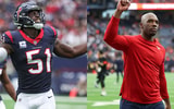 Houston Texans star Will Anderson and HC DeMeco Ryans
