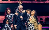 Daniel Suarez Pitbull concert