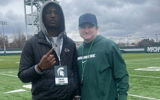2026 four-star LB Cincere Johnson on Michigan State unofficial visit