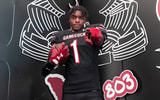Four-star WR Brian Rowe is pictured on his latest South Carolina Gamecocks visit (Photo: Brian Rowe)