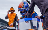 Kyle Larson IndyCar test day 1