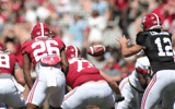 Alabama offense at 2023 A-Day Game