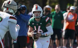 Reese Poffenbarger Miami Hurricanes Spring Practice