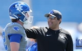 Kentucky QB Brock Vandagriff with Bush Hamdan