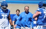 Kentucky OL coach Eric Wolford