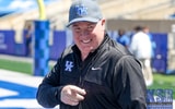 Mark Stoops smiles