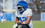 Kentucky edge Tyreese Fearbry at Spring Practice