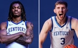 Kentucky signees Otega Oweh and Andrew Carr - Photos by UK Athletics