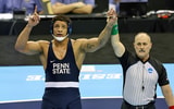 Penn State wrestler Greg Kerkvliet. (Mandatory Credit: Reese Strickland-USA TODAY Sports)