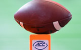 ACC football logo on a pylon