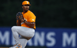 Tennessee pitcher Marcus Phillips. Credit: UT Athletics (Kate Luffman)