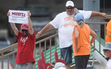 Fans during Alabama vs. Tennessee softball