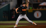 Tennessee pitcher Andrew Behnke. Credit: UT Athletics (Kate Luffman)