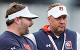 Will Redmond and Hugh Freeze (Photo by Auburn Athletics)