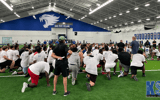 Photo of Kentucky football camp by Kentucky Sports Radio