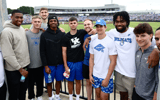 Photo of Kentucky men's basketball players via UK Athletics