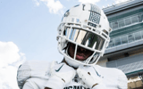 2025 WR Charles Taplin on Michigan State visit (photo via social media)
