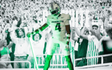 2025 Texas WR Charles Taplin on Michigan State official visit