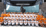 Tennessee baseball team in Omaha for the 2024 College World Series. Credit: UT Athletics