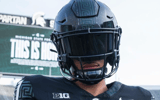 2025 TE Jayden Savoury on Michigan State official visit (photo via social media)